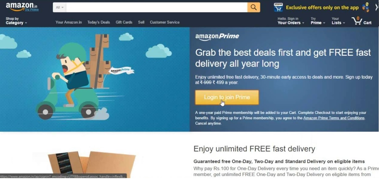 How to Activate Amazon Prime
